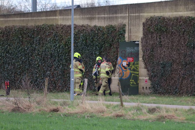 Goederentrein met rookontwikkeling strandt in tunnel te Zevenaar
